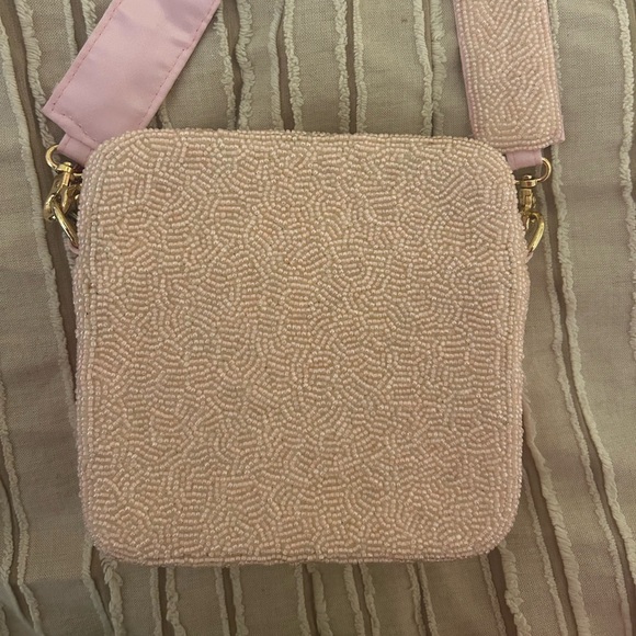 Altar’d State Yeehaw Pink Beaded Box Bag Crossbody Purse (western boho) - Picture 6 of 11